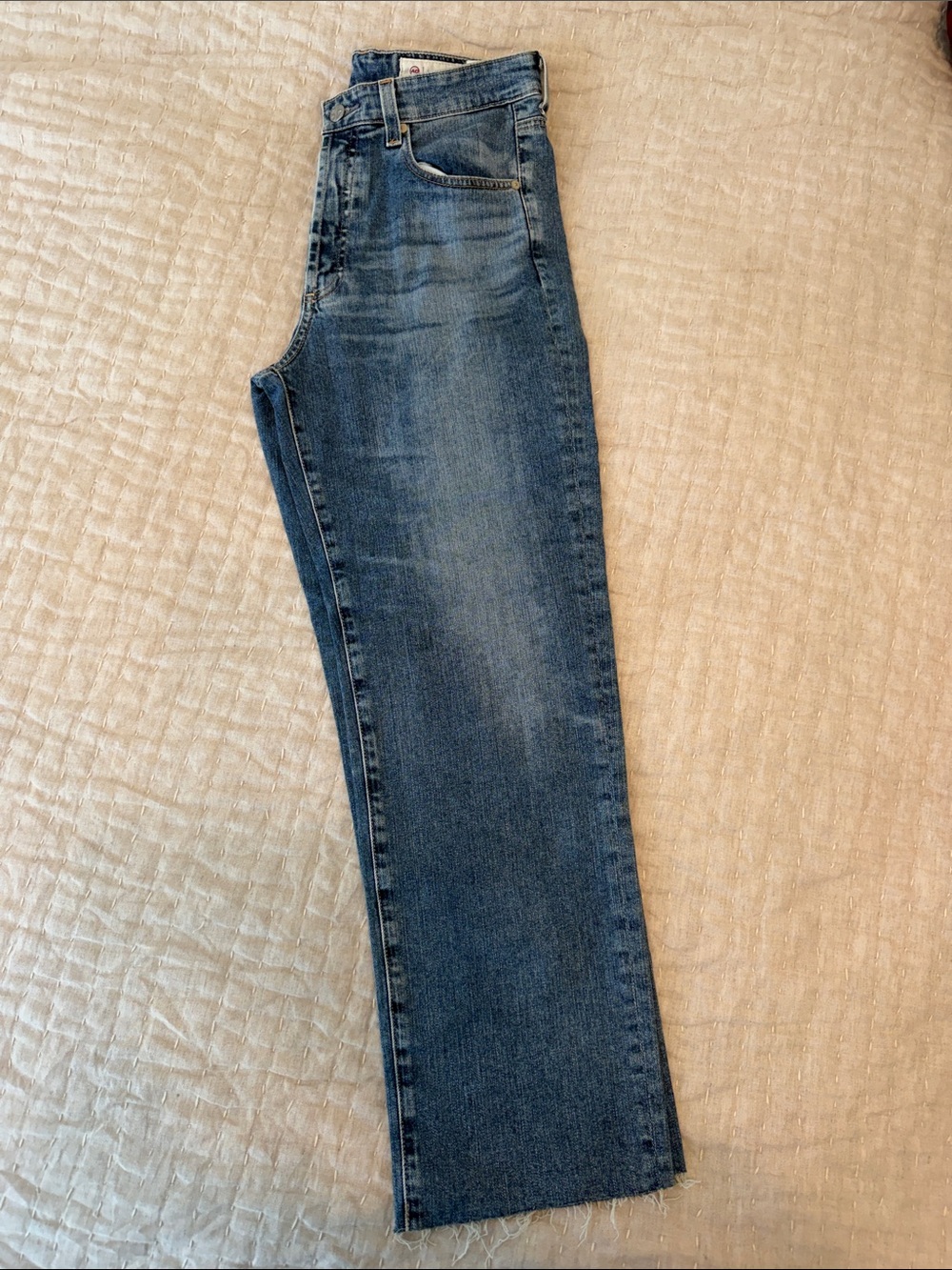 AG Jeans Alexxis Crop Women’s 29R High Rise Vintage Fit Premium Denim